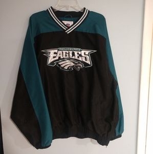 Eagles NFL pullover sweatshirt wind resistant